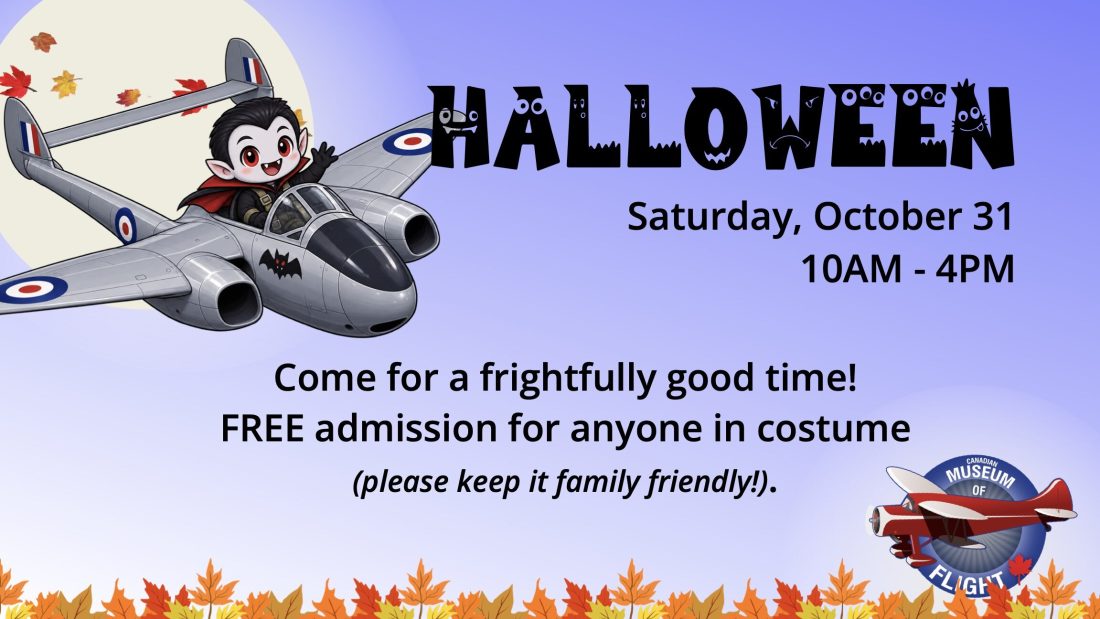 Halloween at the Canadian Museum of Flight